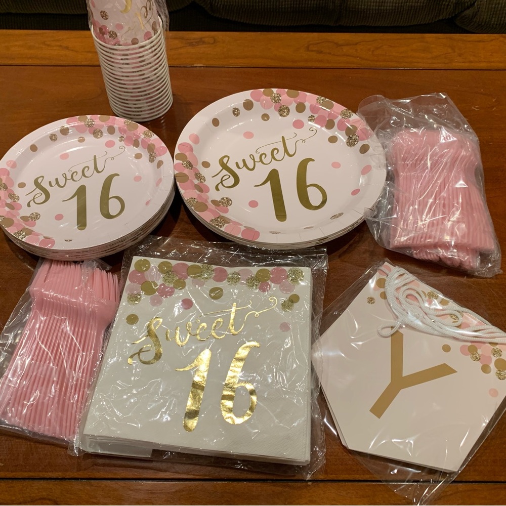 Sweet 16 party set